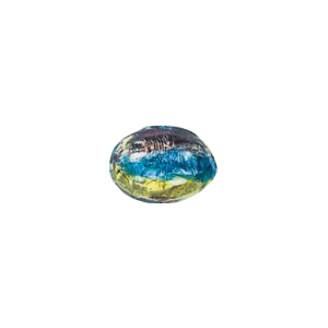 Lampworked Silver foiled Beads 11433
