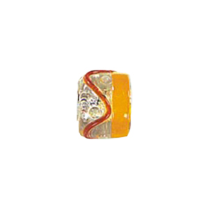 Lampworked Silver Foiled Mirror Foiled Beads 12191