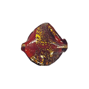 Lampworked Silver foiled Beads 11443
