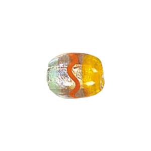 Lampworked Silver Foiled Mirror Foiled Beads 12195