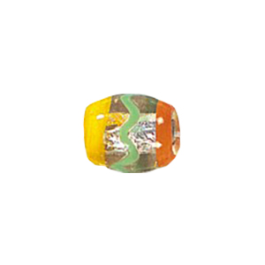 Lampworked Silver Foiled Mirror Foiled Beads 12196