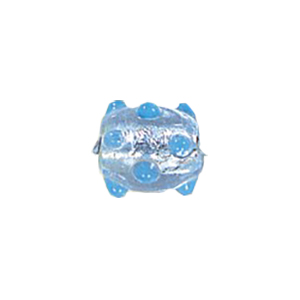 Lampworked Silver Foiled Mirror Foiled Beads 12204