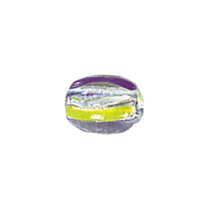 Lampworked Silver Foiled Mirror Foiled Beads 12216