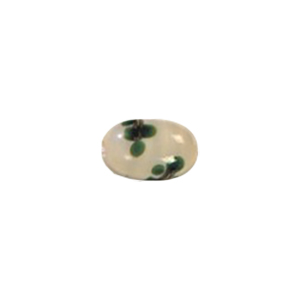 2 tone color lined Glass Beads and w or stringer designs 11681