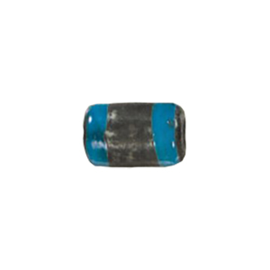 2 tone color lined Glass Beads and w or stringer designs 11691