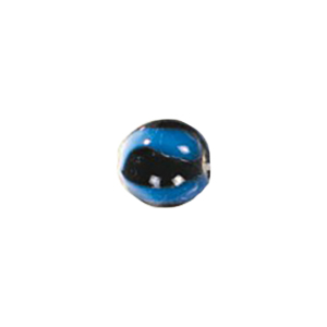 2 tone color lined Glass Beads and w or stringer designs 11704