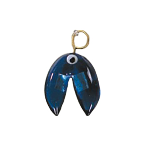 Glass Charms Silver foiled and lampworked 11714