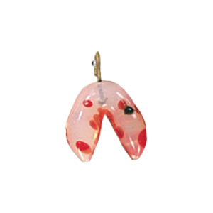 Glass Charms Silver foiled and lampworked 11719