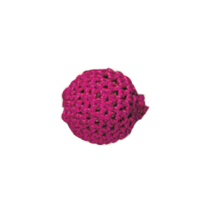 Crochet wrapped Wood Beads 11781