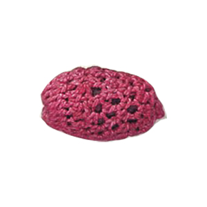 Crochet wrapped Wood Beads 11787