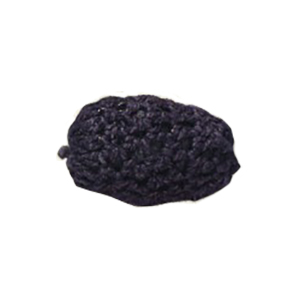 Crochet wrapped Wood Beads 11789