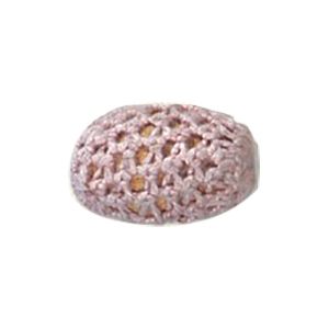Crochet wrapped Wood Beads 11790