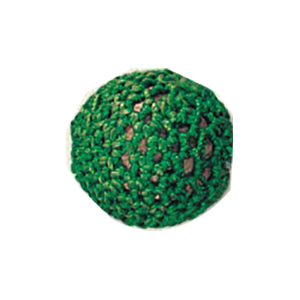 Crochet wrapped Wood Beads 11797