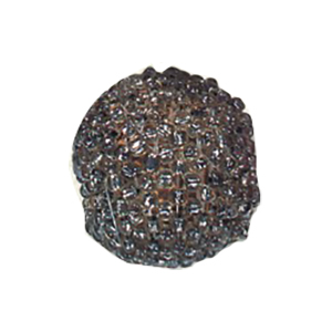 Crochet wrapped Wood Beads 11817