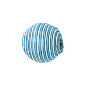 Thread Wrapped Wood Beads 11833