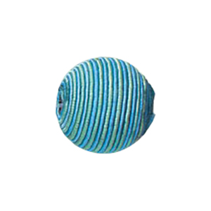 Thread Wrapped Wood Beads 11837