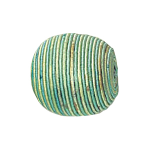 Thread Wrapped Wood Beads 11840