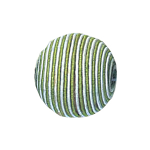 Thread Wrapped Wood Beads 11846