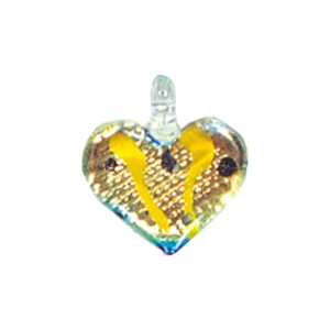 Color Foiled Glass Pendants 11915