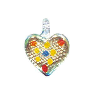 Color Foiled Glass Pendants 11916