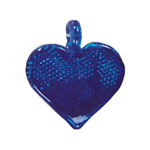 Color Foiled Glass Pendants 11923