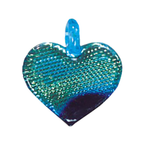 Color Foiled Glass Pendants 11924