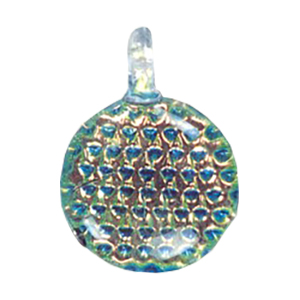 Color Foiled Glass Pendants 11929