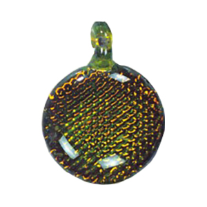 Color Foiled Glass Pendants 11930