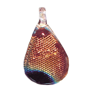 Silver Foiled Glass Pendants 11944