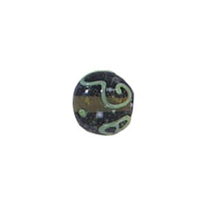 Stringer Lampworked Round Glass Beads 14160
