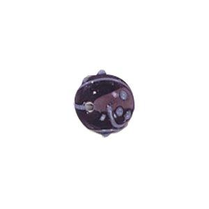 Stringer Lampworked Round Glass Beads 14186