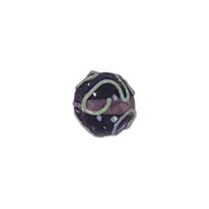Stringer Lampworked Round Glass Beads 14193