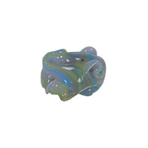 Designer Lampworked Glass Beads Handmade 14212