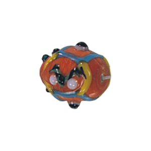 Designer Lampworked Glass Beads Handmade 14214