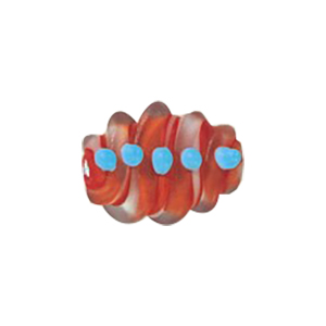 Designer Lampworked Glass Beads Handmade 14254