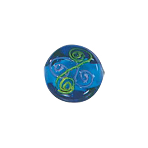 Designer Lampworked Glass Beads Handmade 14327