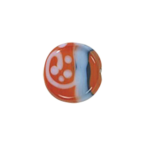 Designer Lampworked Glass Beads Handmade 14344