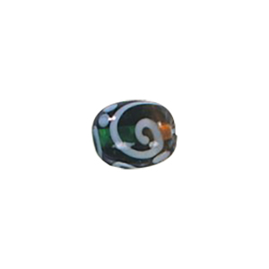 Stringer Lampworked Round Glass Beads 14368