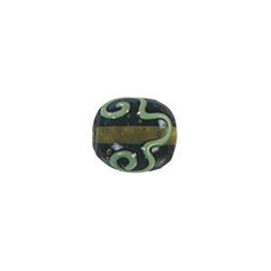 Stringer Lampworked Round Glass Beads 14371