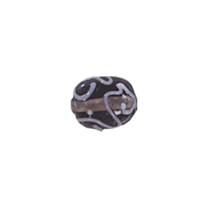 Stringer Lampworked Round Glass Beads 14388