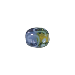 Stringer Lampworked Round Glass Beads 14408