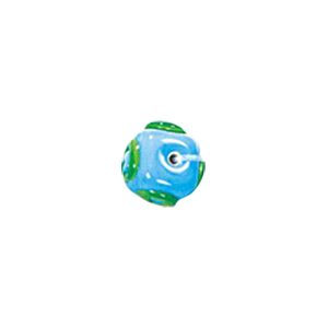 Designer Lampworked Glass Beads Handmade 14414