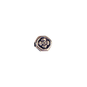 Engraved or Etched Copper Beads 9268