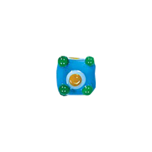 Designer Lampworked Glass Beads Handmade 14435