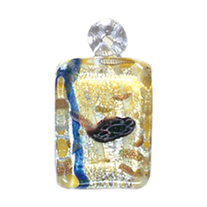 Silver foiled Glass Pendants 14466