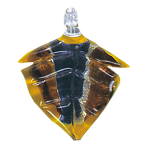 Silver foiled Glass Pendants 14471