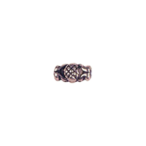 Engraved or Etched Copper Beads 9284
