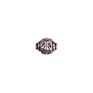 Engraved or Etched Copper Beads 9287