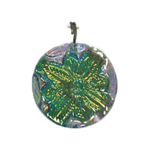Dichroic foiled Glass Pendants 14752
