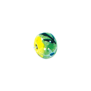 Porcelain Beads Hand painted Beads 14766